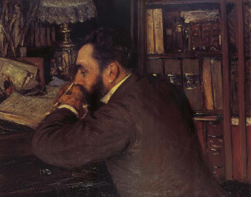 Gustave Caillebotte Portrait Spain oil painting art